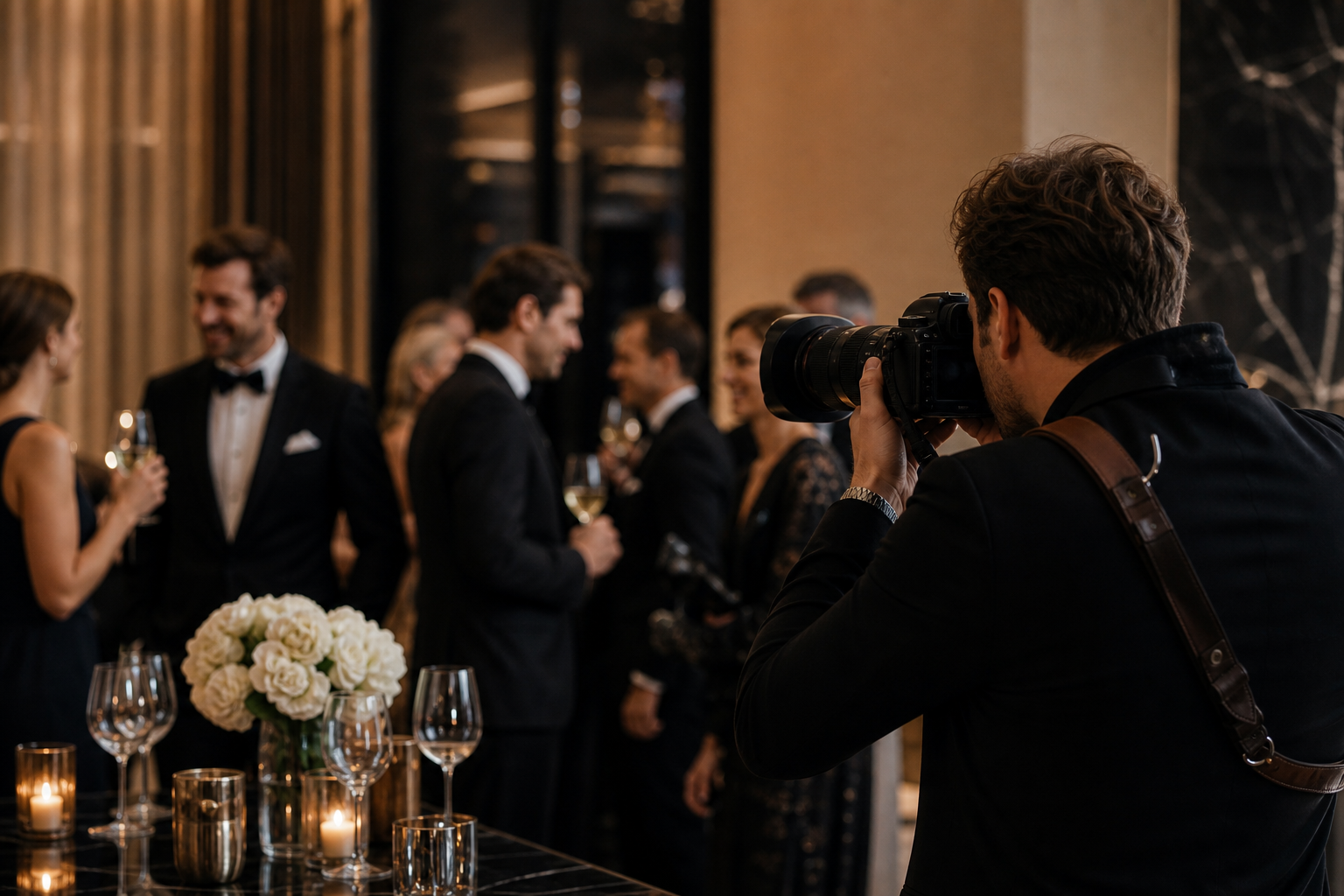 Photography lesson for events and documentary moments